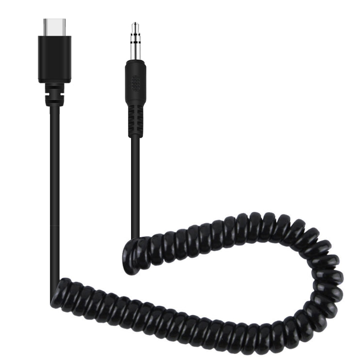 PULUZ 3,5 mm TRRS maschio a tipo C / USB-C maschio adattatore audio per micro...