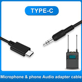 Adaptateur audio PULUZ 3,5 mm TRRS mâle vers Type-C / USB-C mâle pour Micro...