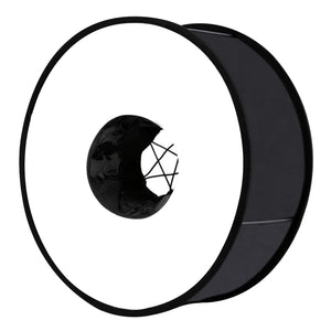 Zusammenklappbarer Diffusor für Speedlite-Blitzlicht, runde Softbox, Makro-Stil und R...