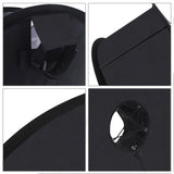 Zusammenklappbarer Diffusor für Speedlite-Blitzlicht, runde Softbox, Makro-Stil und R...