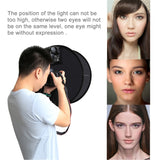 Zusammenklappbarer Diffusor für Speedlite-Blitzlicht, runde Softbox, Makro-Stil und R...