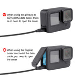 PULUZ Metall-Akku-Seitenschnittstellenabdeckung für GoPro HERO12 Black...