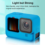 PULUZ Custodia Protettiva in Silicone per GoPro HERO 12/11/10/9 – Nero