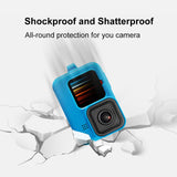 PULUZ Custodia Protettiva in Silicone per GoPro HERO 12/11/10/9 – Nero
