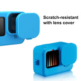 PULUZ Custodia Protettiva in Silicone per GoPro HERO 12/11/10/9 – Nero