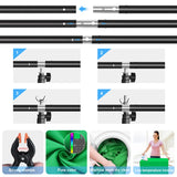 PULUZ 1 x 2 m Fotostudio-Hintergrund-Querstangenhalterungsset in Form von ...