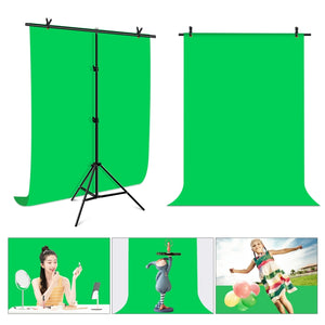 PULUZ 1 x 2 m Fotostudio-Hintergrund-Querstangenhalterungsset in Form von ...