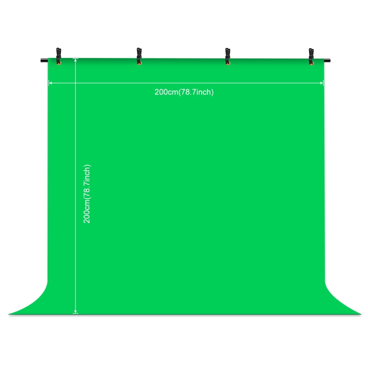 PULUZ 2 x 2 m Fotostudio-Hintergrund-Querstangenhalterungsset in Form von ...