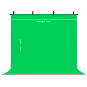 PULUZ 2 x 2 m Fotostudio-Hintergrund-Querstangenhalterungsset in Form von ...
