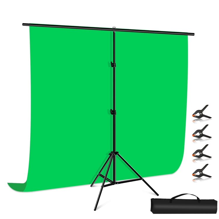 PULUZ 2 x 2 m Fotostudio-Hintergrund-Querstangenhalterungsset in Form von ...