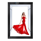 PULUZ 2m 240W 5500K Kit luce fotografica da studio per vestiti/ritratto model...
