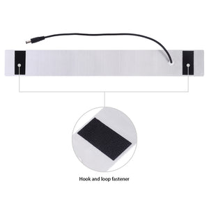PULUZ 15W 1200LM 32 LED SMD 5730 5500K Pannello luminoso con base in allumini...