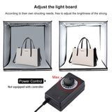 PULUZ 15W 1200LM 32 LED SMD 5730 5500K Pannello luminoso con base in allumini...
