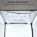PULUZ 15W 1200LM 32 LED SMD 5730 5500K Pannello luminoso con base in allumini...