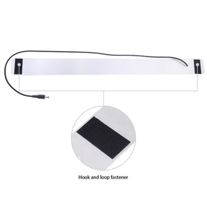PULUZ 30W 1690LM 60 LED SMD 5730 5500K Pannello luminoso con base in allumini...