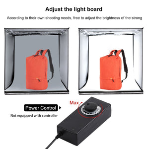 PULUZ 30W 1690LM 60 LED SMD 5730 5500K Pannello luminoso con base in allumini...