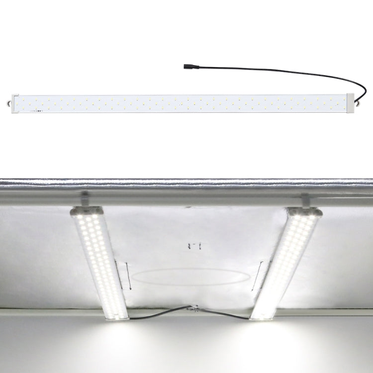 PULUZ 40W 4250LM 78 LED SMD 5730 5500K Pannello luminoso con base in allumini...