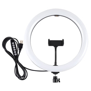 PULUZ 11,8 pollici 30 cm superficie curva USB 10 modalità 8 colori RGBW dimme...