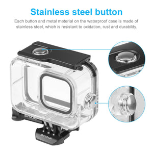 PULUZ für GoPro HERO12 Black/11 Black/10 Black/9 Black, wasserdichte Schutzhülle...