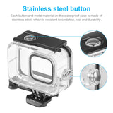 PULUZ für GoPro HERO12 Black/11 Black/10 Black/9 Black, wasserdichte Schutzhülle...