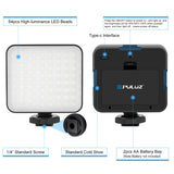 Projecteur vidéo PULUZ 64 LED 5 W pour appareil photo/caméra vidéo