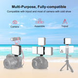 Projecteur vidéo PULUZ 64 LED 5 W pour appareil photo/caméra vidéo