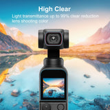 PULUZ Vetro Temperato 9H + Pellicola Protettiva per DJI OSMO Pocket 2 – Schermo e Obiettivo