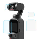 PULUZ Vetro Temperato 9H + Pellicola Protettiva per DJI OSMO Pocket 2 – Schermo e Obiettivo