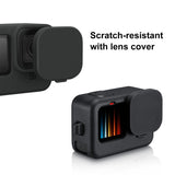 PULUZ per GoPro HERO12 Nero/11 Nero/10 Nero/9 Nero Custodia protettiva in sil...