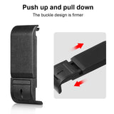 PULUZ POM ​​​​Akku-Seitenschnittstellenabdeckung aus Kunststoff für GoPro HERO1...