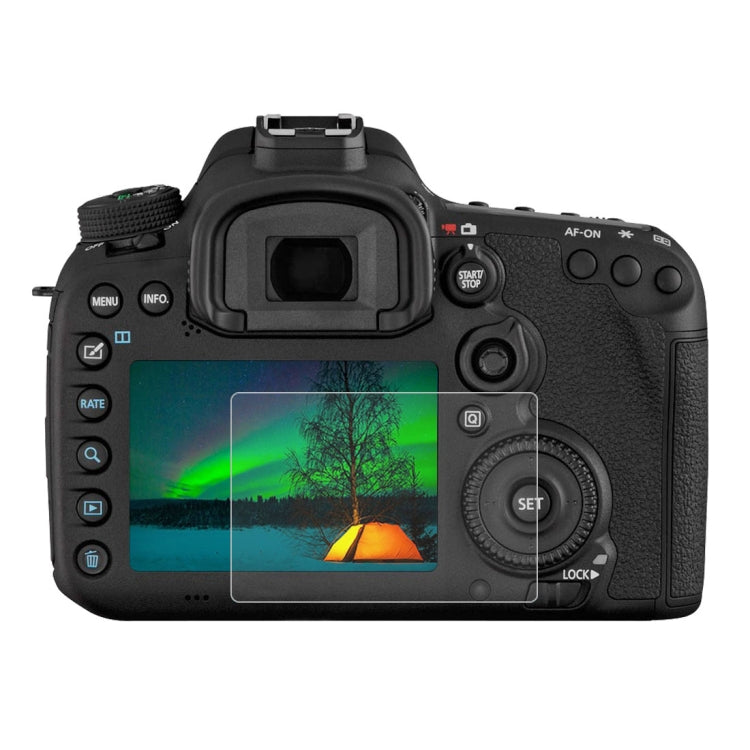 Pellicola in vetro temperato PULUZ 2.5D 9H per Canon EOS 7D Mark II����������...