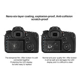 Pellicola in vetro temperato PULUZ 2.5D 9H per Canon EOS 7D Mark II����������...