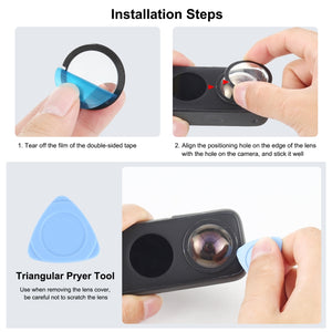 Trouvez de nombreuses options nouvelles et d'occasion et obtenez les meilleures offres pour PULUZ Lens Guard PC Protective Cover pour Insta360...