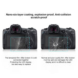 Pellicola in vetro temperato PULUZ 2.5D 9H per Canon EOS R5 / EOS R5C��������...