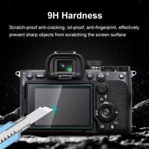 Protecteur d'écran en verre trempé PULUZ 2.5D 9H pour Sony Alpha 7 IV / A7 IV / ILCE...