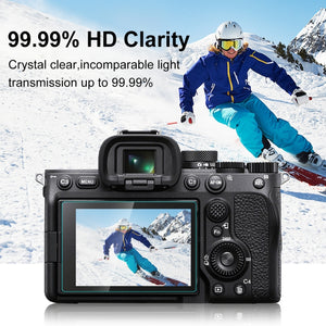 Protecteur d'écran en verre trempé PULUZ 2.5D 9H pour Sony Alpha 7 IV / A7 IV / ILCE...