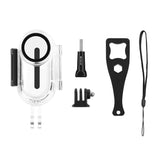 PULUZ Custodia protettiva impermeabile subacquea da 30 m per Insta360 GO 2, c...