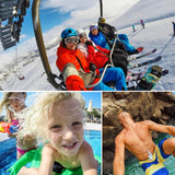 Monopiede selfie portatile estensibile PULUZ per GoPro Hero11 Black / HERO10 ...