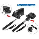 Monopiede selfie portatile estensibile PULUZ per GoPro Hero11 Black / HERO10 ...