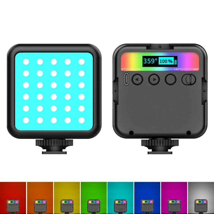 PULUZ Pocket 2500-9000K+RGB Luce di riempimento per bellezza a colori per fot...