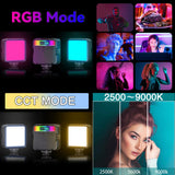 PULUZ Pocket 2500-9000K+RGB Luce di riempimento per bellezza a colori per fot...