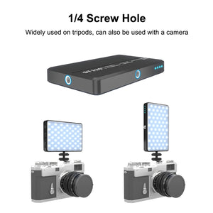 PULUZ 2500K / 9000K 120 LED Trasmissione in diretta Video Luce a LED Fotograf...