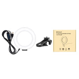 PULUZ 4,7 pollici 12 cm Anello Selfie Light 3 modalità USB dimmerabile doppia...