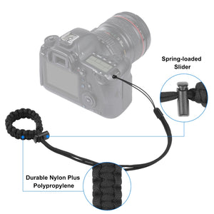 Cinturino da polso regolabile per fotocamera sportiva intrecciata PULUZ