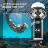 PULUZ Custodia subacquea impermeabile da 60 m Custodia subacquea per DJI Osmo...