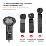 PULUZ Custodia subacquea impermeabile da 60 m Custodia subacquea per DJI Osmo...