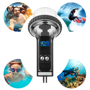 PULUZ Custodia subacquea impermeabile da 60 m Custodia subacquea per DJI Osmo...