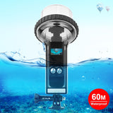 PULUZ Custodia subacquea impermeabile da 60 m Custodia subacquea per DJI Osmo...