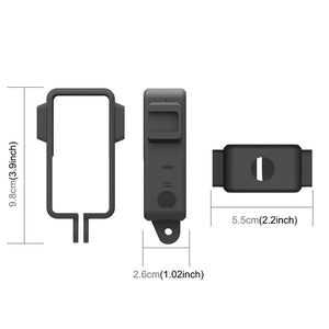 Gabbia per telaio protettivo in ABS PULUZ con doppie scarpe fredde per DJI Ac...
