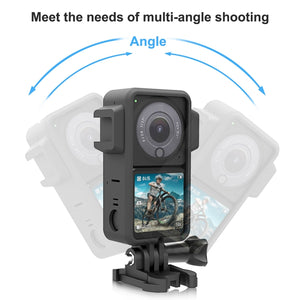 Gabbia per telaio protettivo in ABS PULUZ con doppie scarpe fredde per DJI Ac...